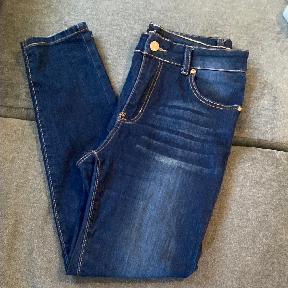 size 11 dark denim jeans